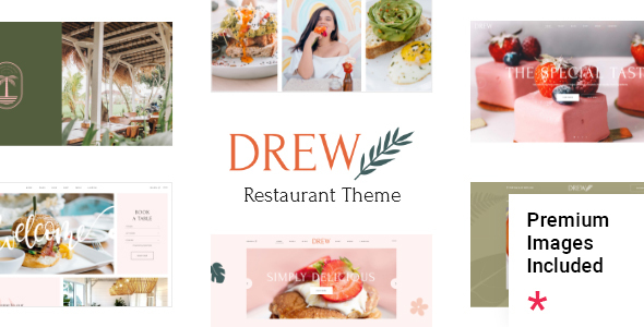 Drew - Restaurant - ThemeForest 32935057
