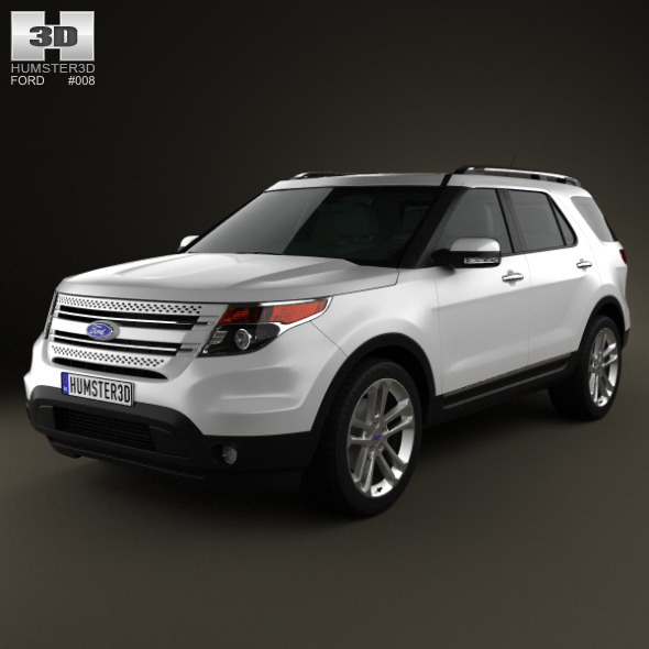 Ford Explorer 2011 - 3DOcean Item for Sale