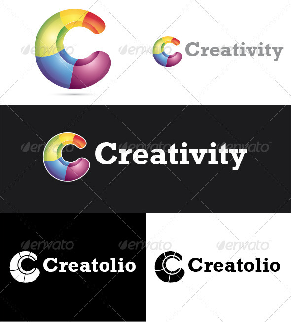 Creativity Logo - Letters Logo Templates