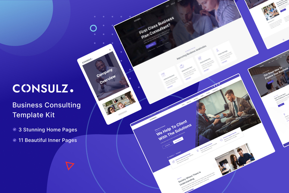 Consulz - Consulting - ThemeForest 33040019