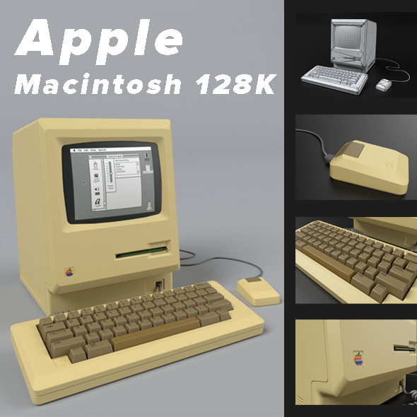 AppleMacintoshiMac1984 - 3Docean 33043872