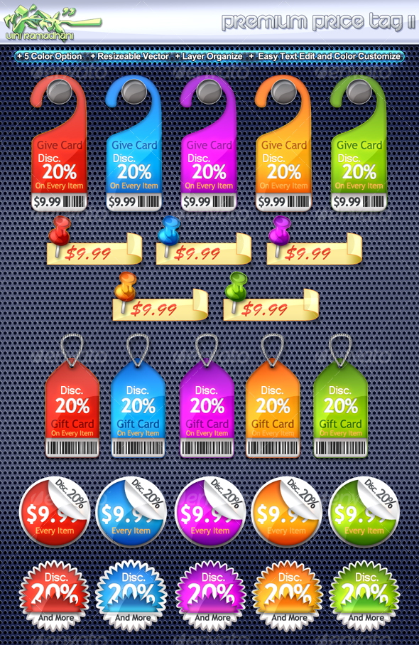 Premium Price Tag 2 - Miscellaneous Web Elements