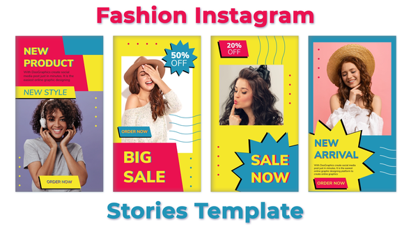 Fashion Instagram Stories - VideoHive 33051865