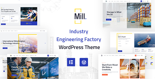 Mill Industry - ThemeForest 31455839