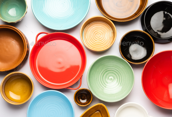 empty crockery - Stock Photo - Images