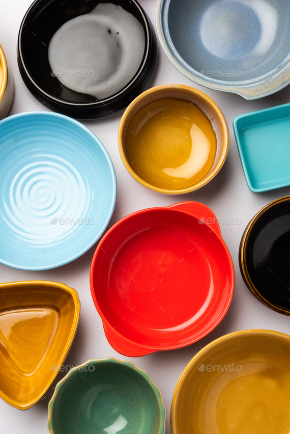 empty crockery - Stock Photo - Images