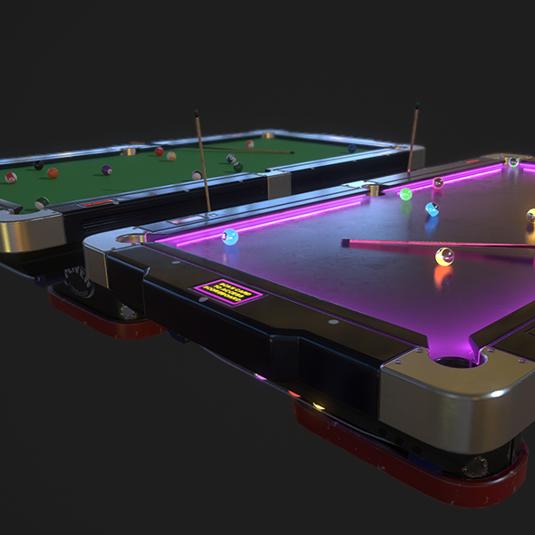 Pool Table with - 3Docean 33055617