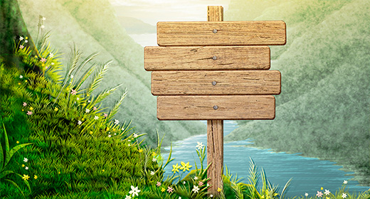 Summer & Spring & Easter Elements And Background