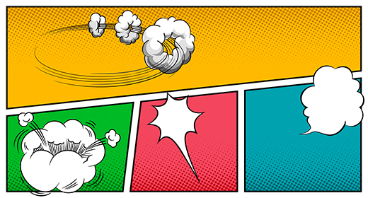 Cartoons Character & Animals Elements And Background