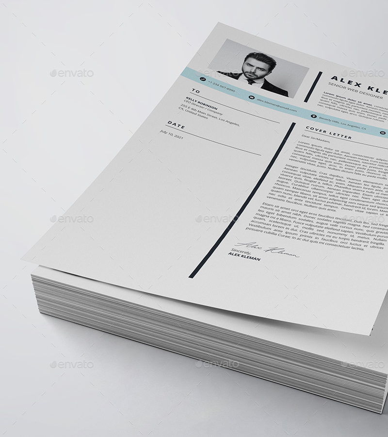 Resume/CV, Print Templates | GraphicRiver