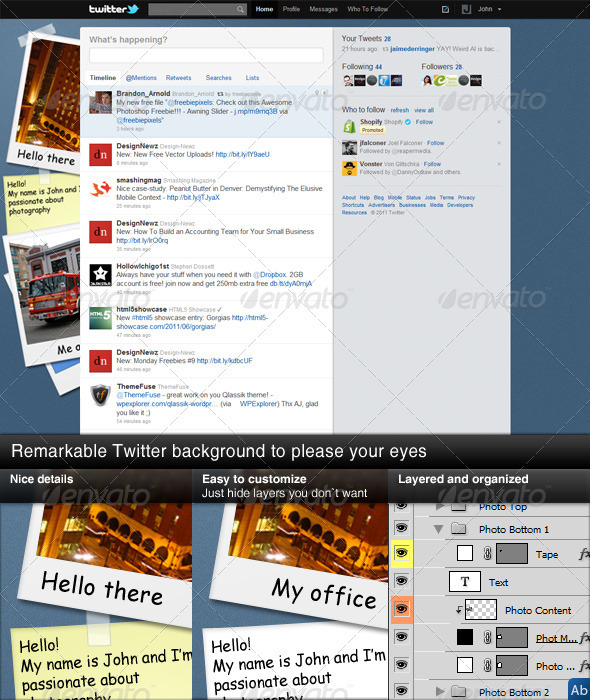 Moonlight Twitter Background - Twitter Social Media