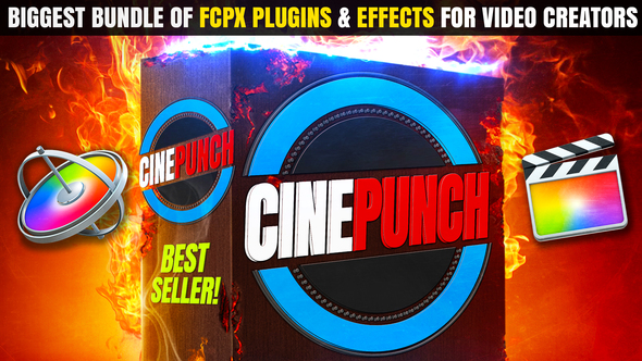Download Cinepunch I Biggest Fcpx Plugins Effects Bundle For Video Creators By Phantazma