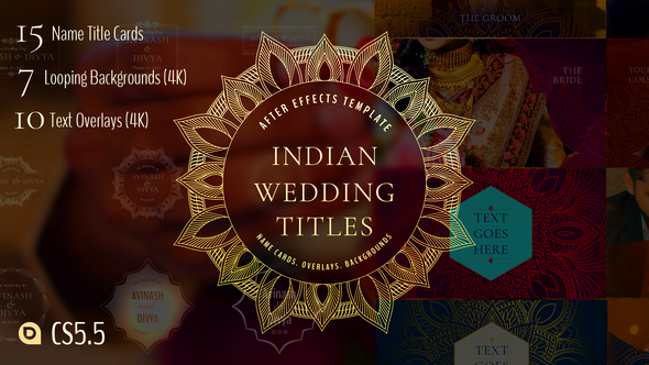 Indian Wedding Titles - VideoHive 33066361