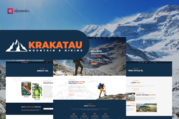 Krakatau - MountainHiking - ThemeForest 32983743