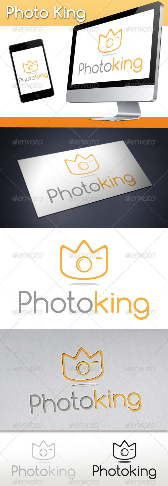 Photo King Logo - Objects Logo Templates
