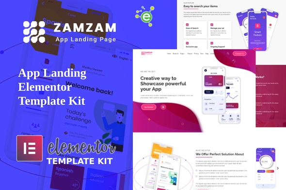 Zamzam - App - ThemeForest 33042980