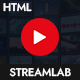 Streamlab - Video Streaming HTML5 Template