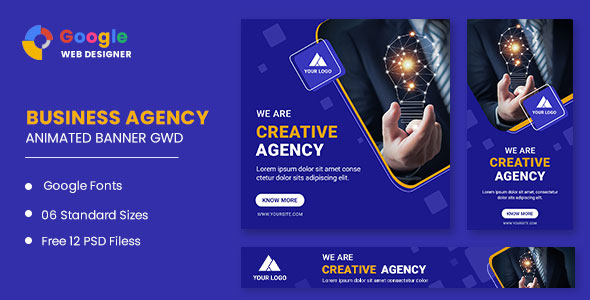 Business Agency Animated Banner Google Web Designer