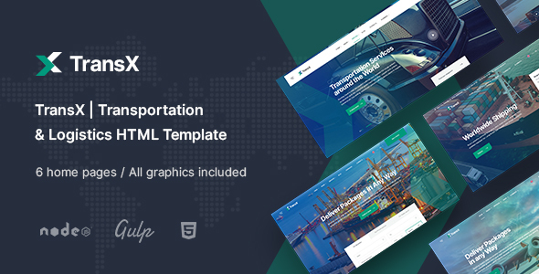 TransX TransportationLogistics - ThemeForest 27089510