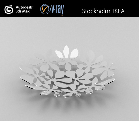 Stockholm IKEA basket - 3Docean 3027468