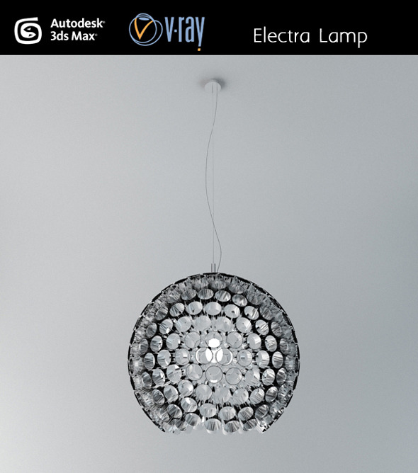 Electra ceiling lamp - 3Docean 3027707
