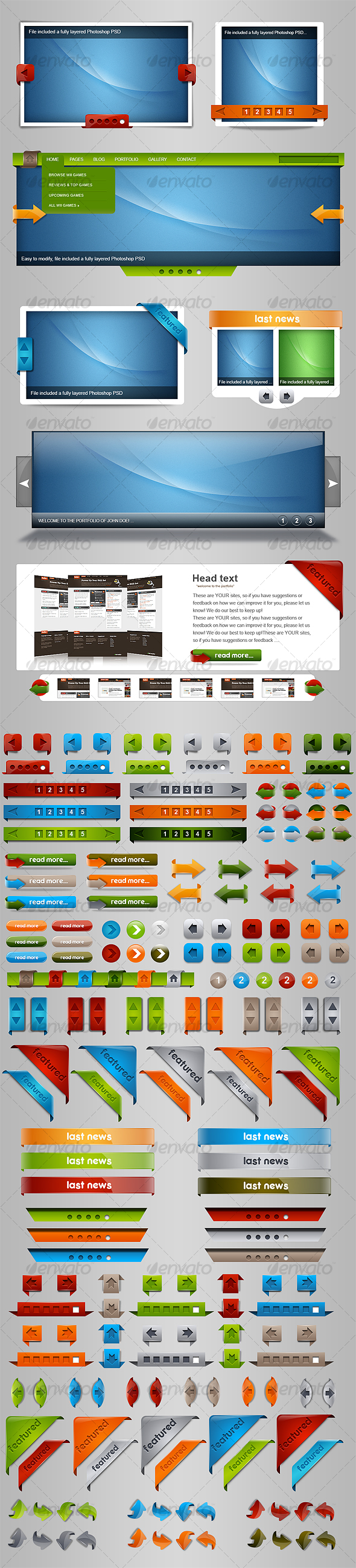 Slider Constructor - Web Elements