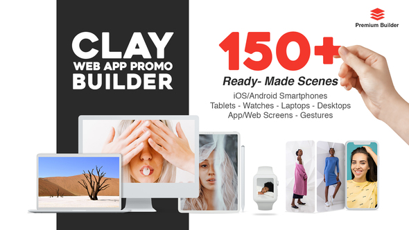 Clay Web App - VideoHive 28890153