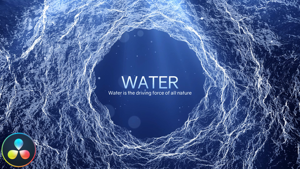 Water - Inspirational Titles - DaVinci Resolve