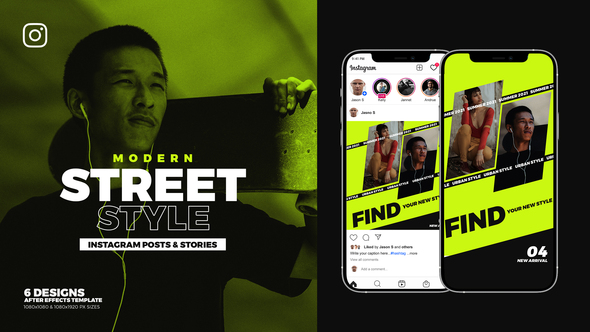 Street Style Instagram - VideoHive 33117681