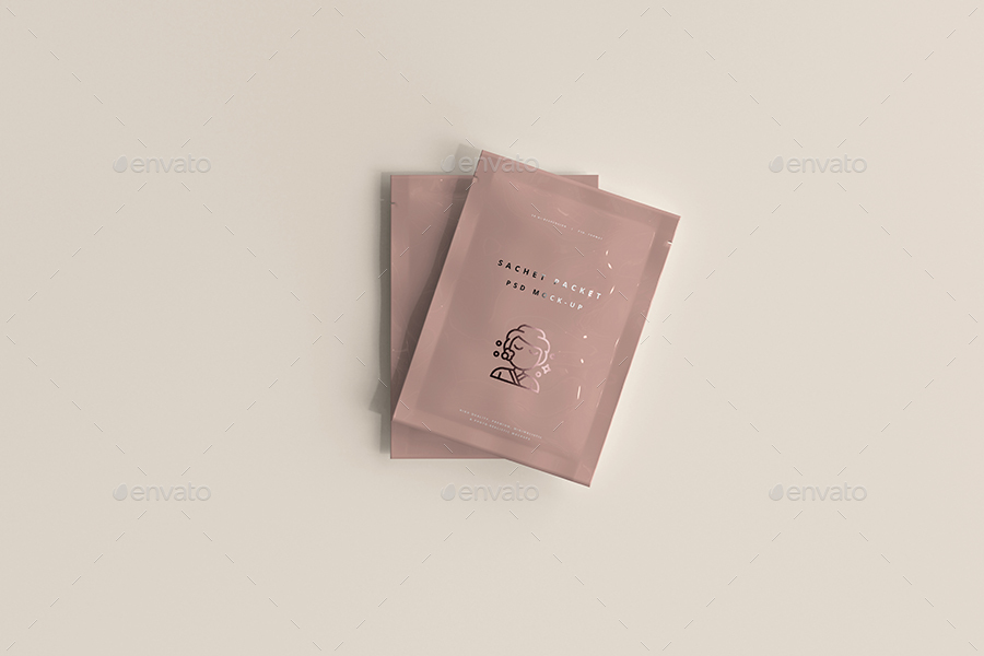 Download Plastic Pouch With Sachet Mockup By Mock Upstudio Graphicriver