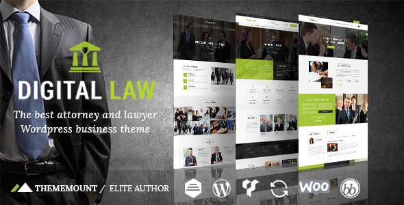Digital Law - ThemeForest 15706323