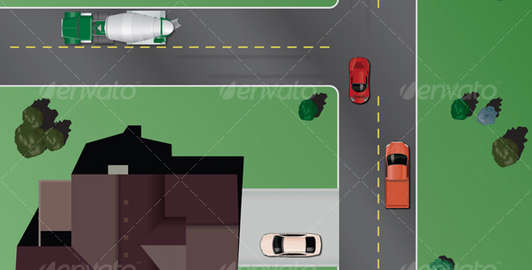 Transportation Icons - Man-made Objects Objects