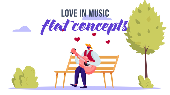 Love in music - Flat Concept