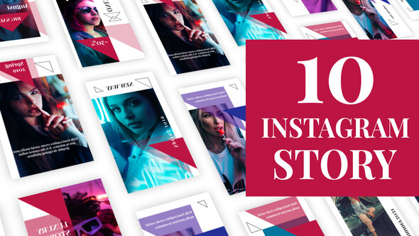 Modern Instagram Stories - VideoHive 33125382