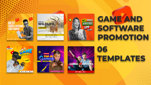 GameSoftware Promo Instagram - VideoHive 33136962