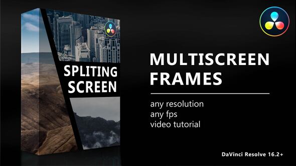 Multiscreen Frames for DaVinci Resolve