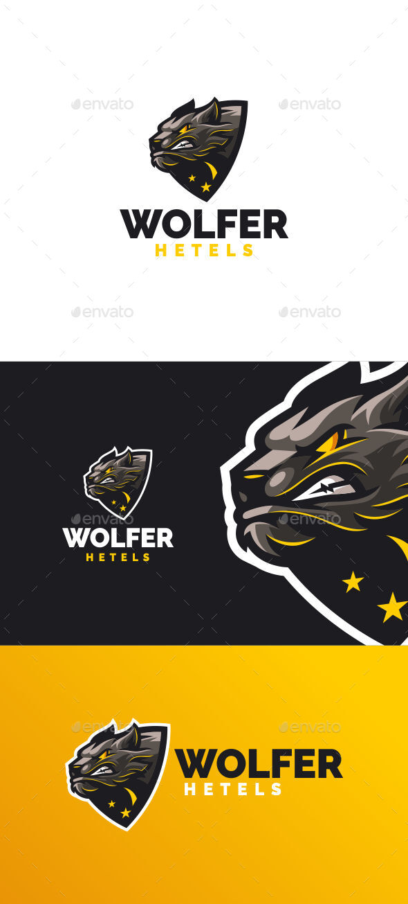 Wolf Logo By Modaltampang Graphicriver