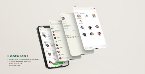 Clubhouse UI KIT - Flutter Clubhouse UI KIT - UI Kit