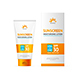 Realistic Detailed 3d Sunscreen Moisturizer Lotion Cream Set. Vector