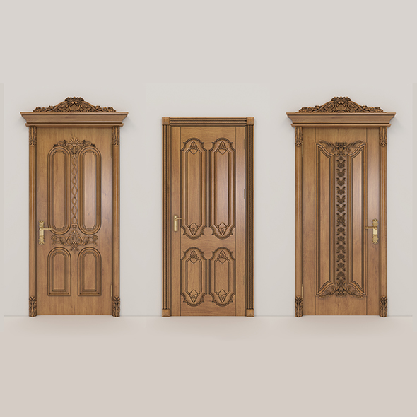 Classic Door Collection - 3Docean 33147256