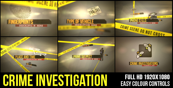 Crime Investigation - VideoHive 3017392