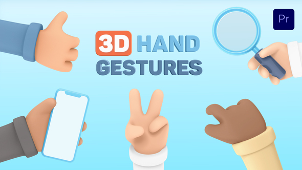 3D Hands for Premiere Pro