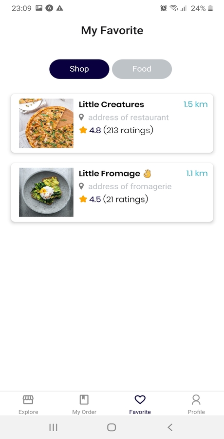 Expo - Foodies Food App UI by yanDevDz | CodeCanyon