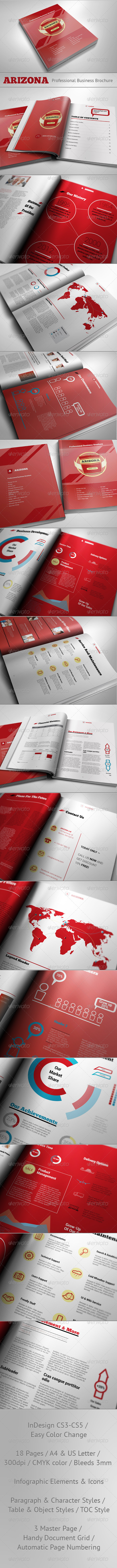 Arizona - Professional Business Brochure - Corporate Brochures