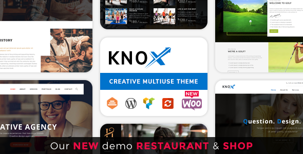 Knox Multi-Business - ThemeForest 20358904