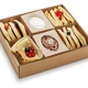 Assortment of sweets, fruits, pancakes and cookies in a container - PhotoDune Item for Sale