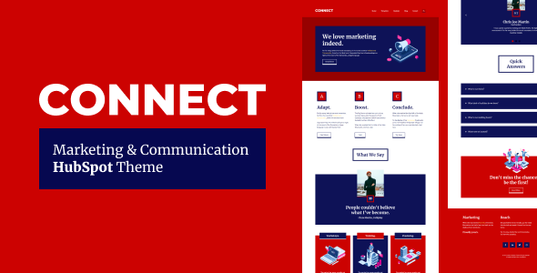 Connect - MarketingCommunication - ThemeForest 32794992