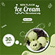Ice Cream Animated Banner Google Web Designer