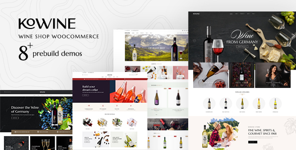 Kowine – Wine Store WordPress Theme