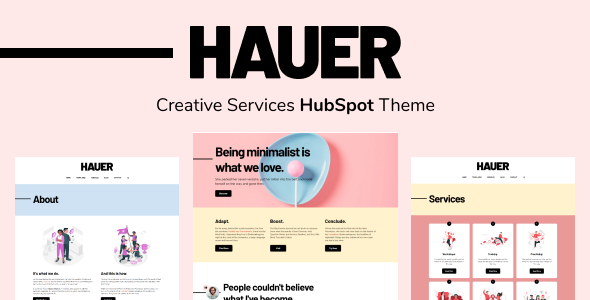 Hauer - Creative - ThemeForest 32589103